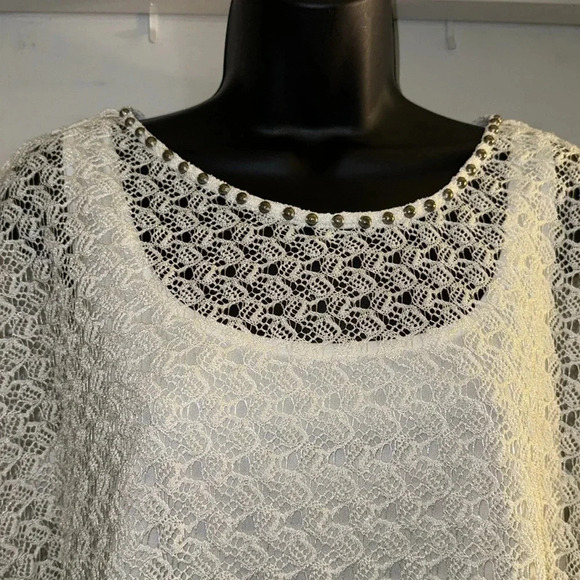 Ruby Rd Laced Blouse - Picture 2 of 5